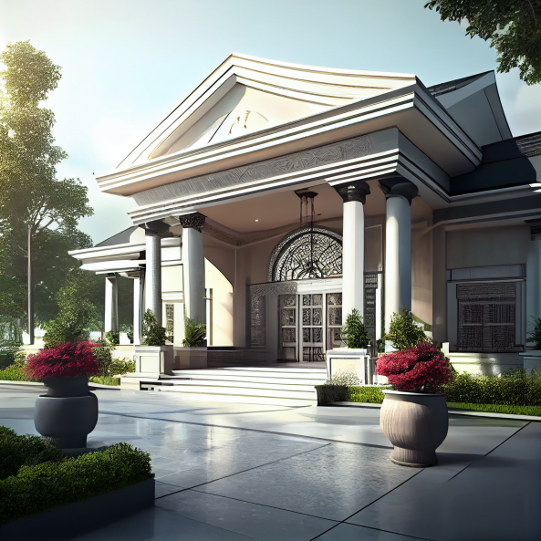 A.I MIDJOURNEY l CLASSIC ARCHITECTURE-4