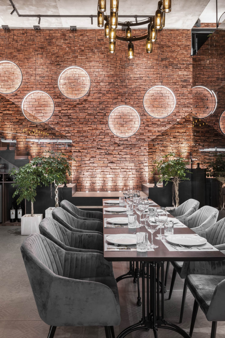 KIKU 牛排与红酒的餐厅丨AB+Partners-5