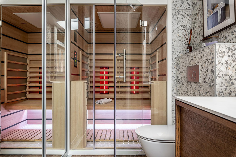 瑞典独特公寓设计，阁楼卧室墙纸亮点-39