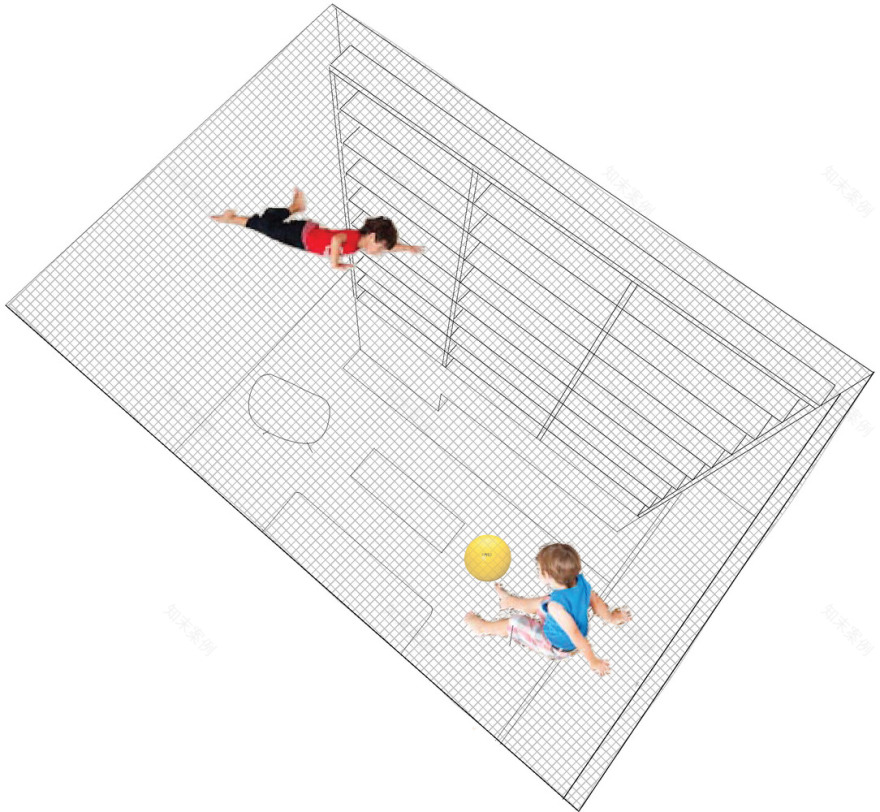 蒙特利尔现代镇屋,中庭与花园的巧妙融合-42