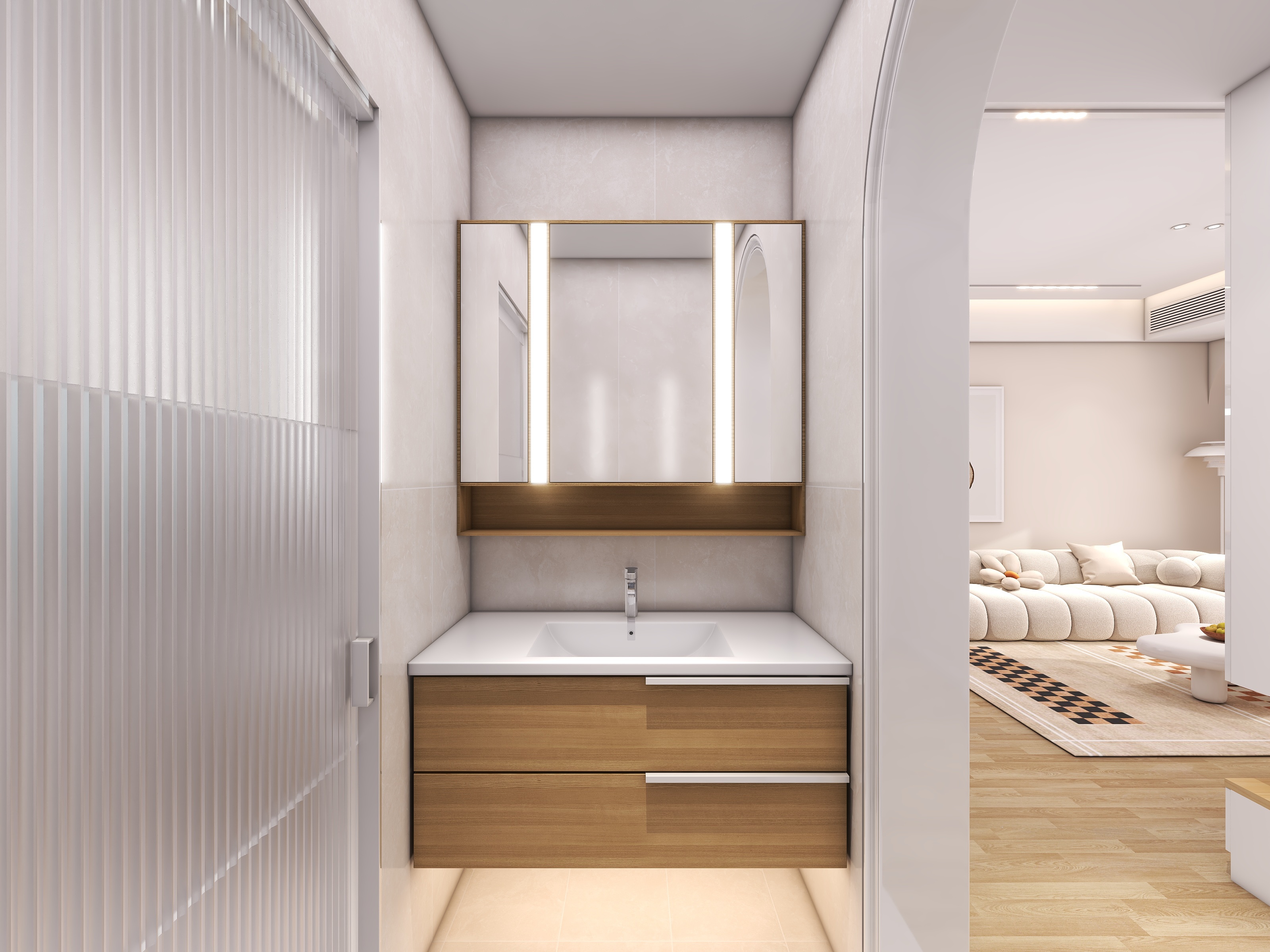 四川邻水星辰壹号（105平方现代简约三居室）-71