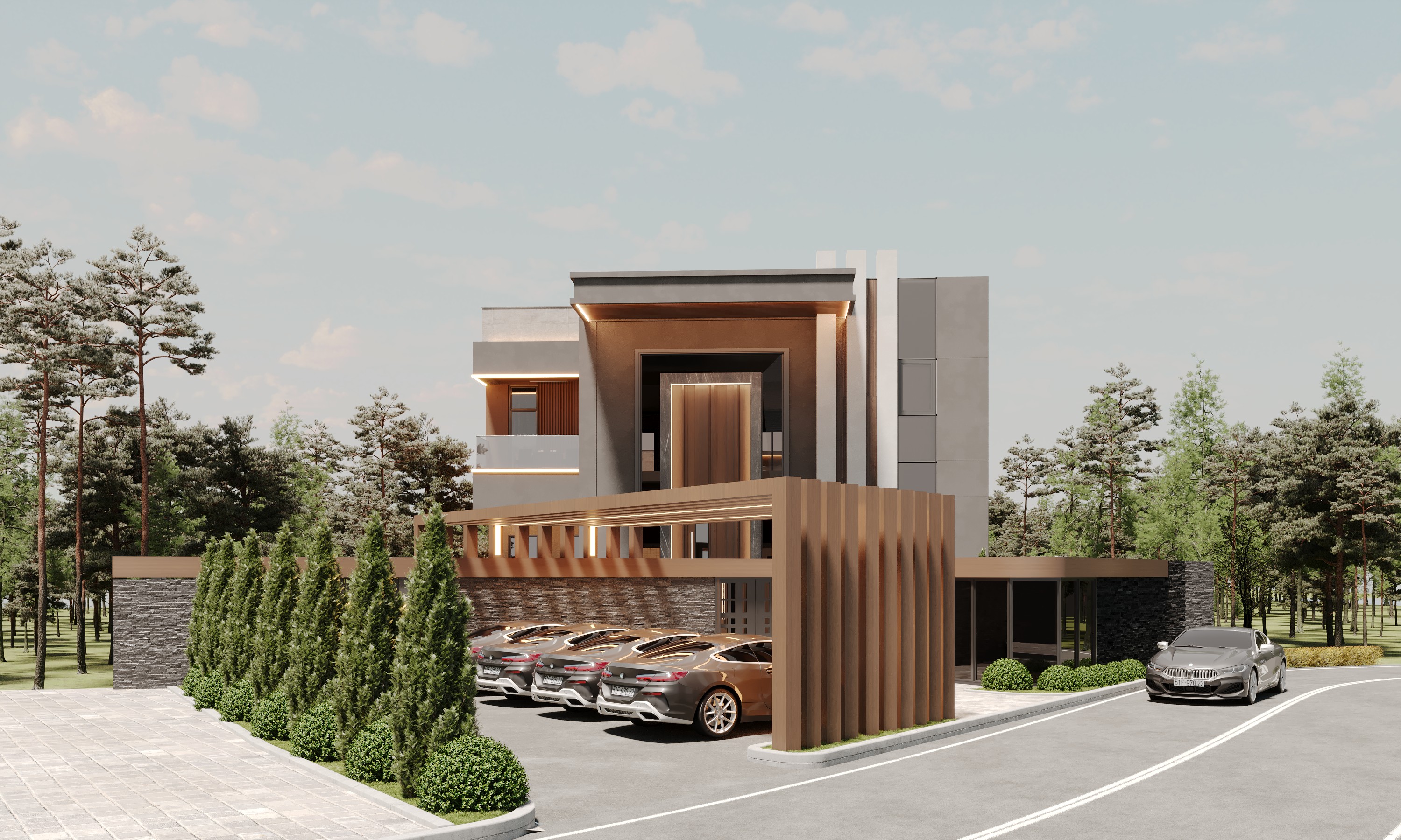 哈萨克斯坦豪华别墅项目-2