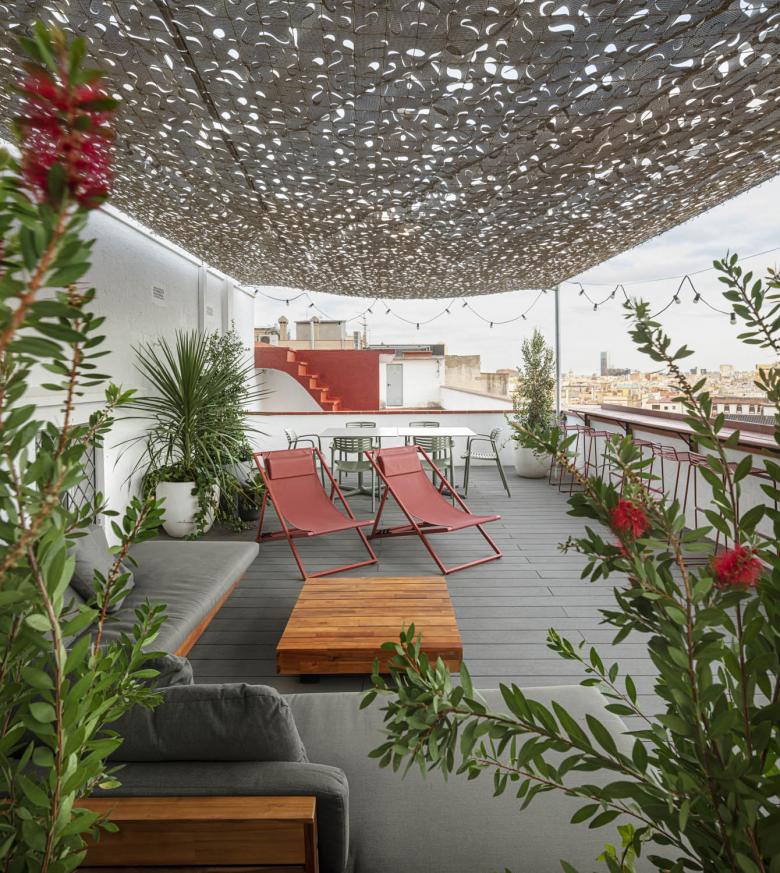 Office Terrace Isolutions 办公室露台丨西班牙巴塞罗那丨sandy brunner Architecture-6