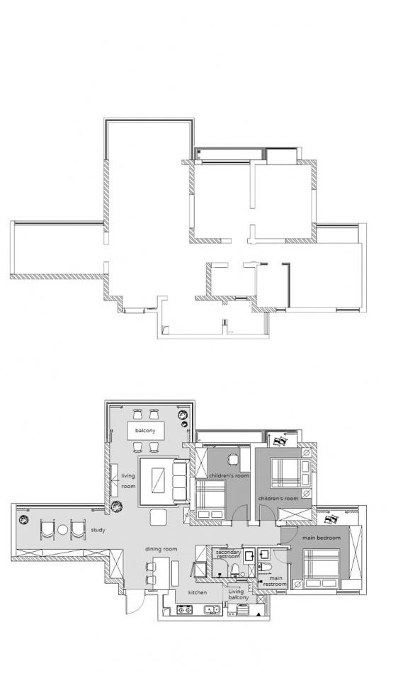 老房翻新,打造温馨亲子空间-0