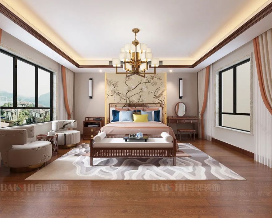 伟星•和院别墅 | 新中式风格的美学空间-117