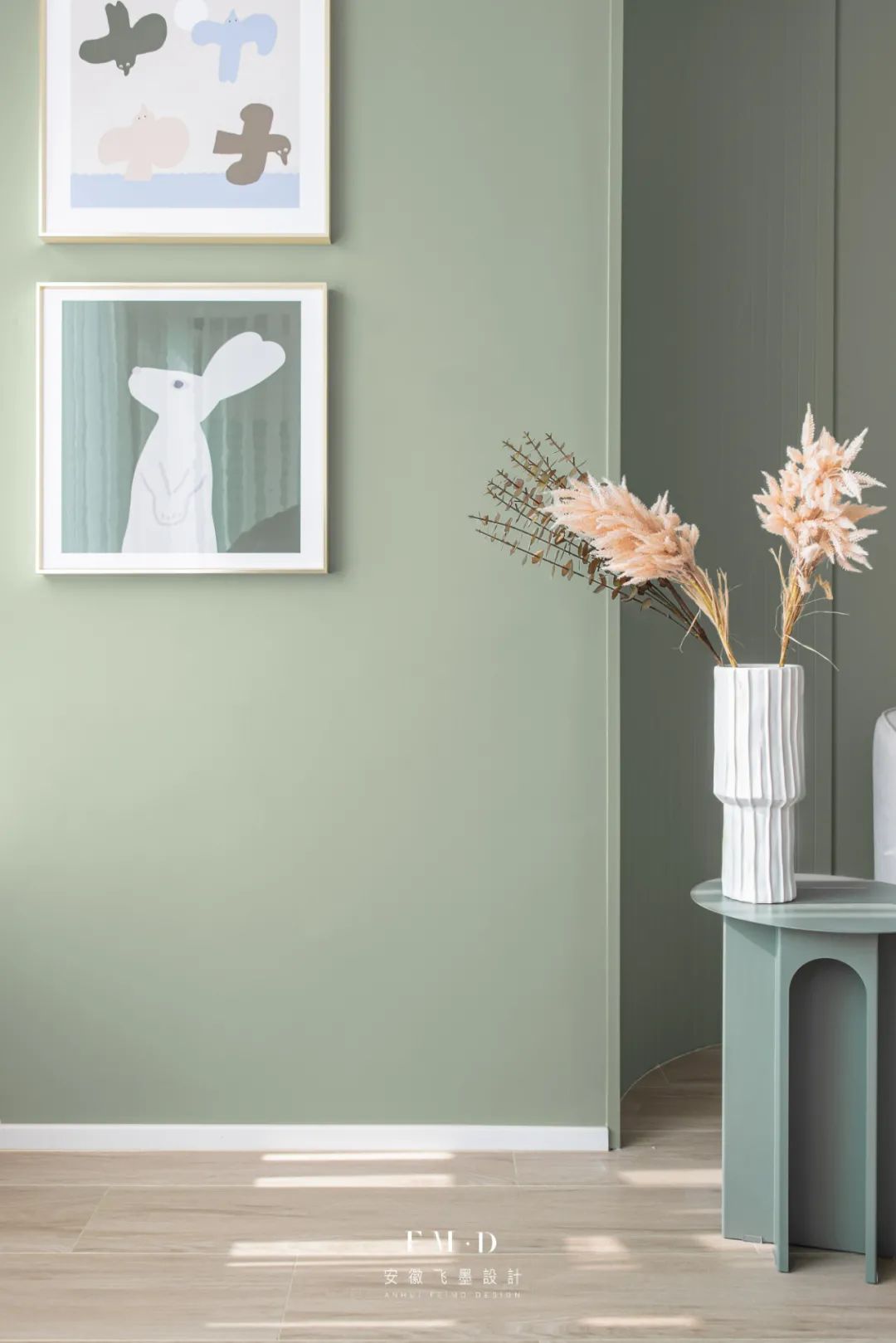 合肥平湖秋月北欧风家居设计丨中国合肥丨安徽飞墨设计-24