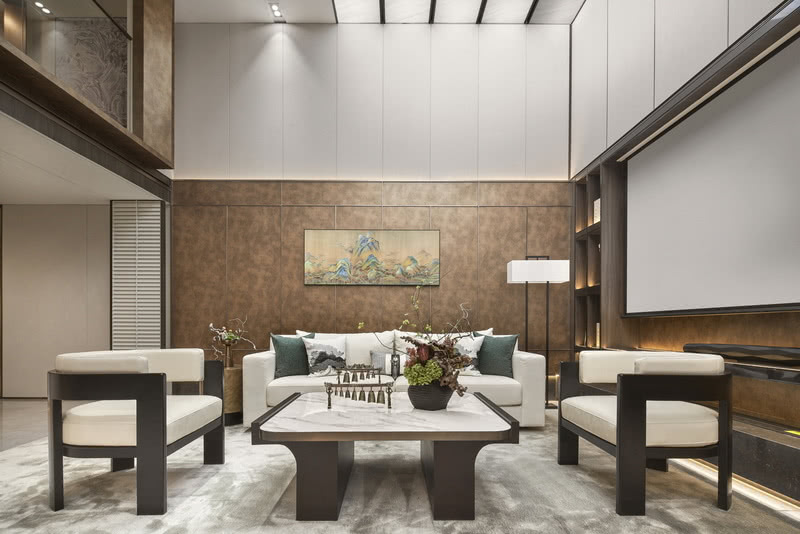 泰州金通绿城·桃李春风别墅新东方艺术软装丨中国泰州丨深圳市伊派室内设计有限公司-40