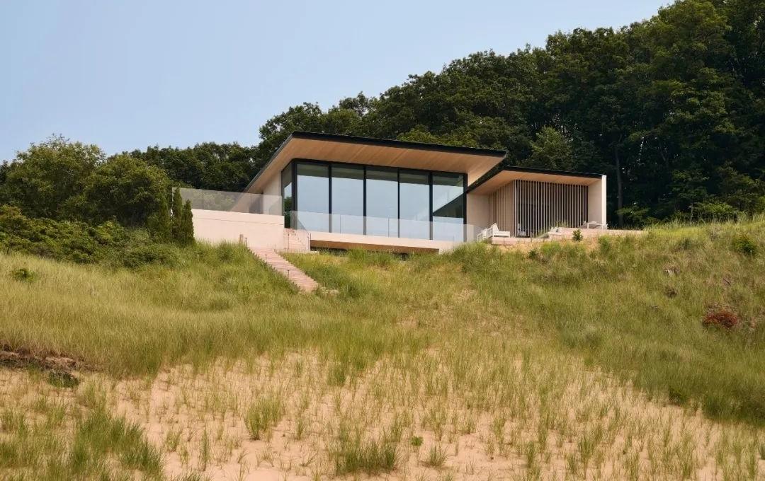 湖畔别墅丨美国密歇根丨芝加哥建筑公司 dSPACE Studio-32