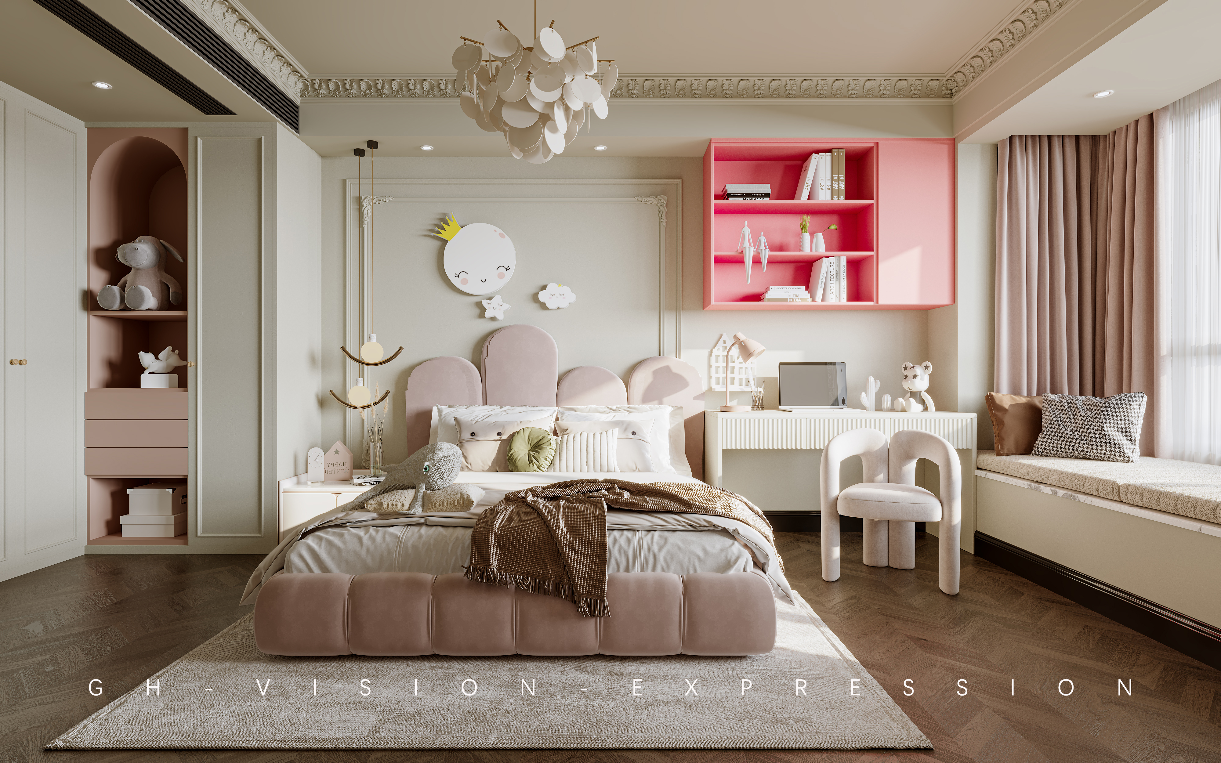 【GH-VISION】法式中古风效果图表现最新案例-10