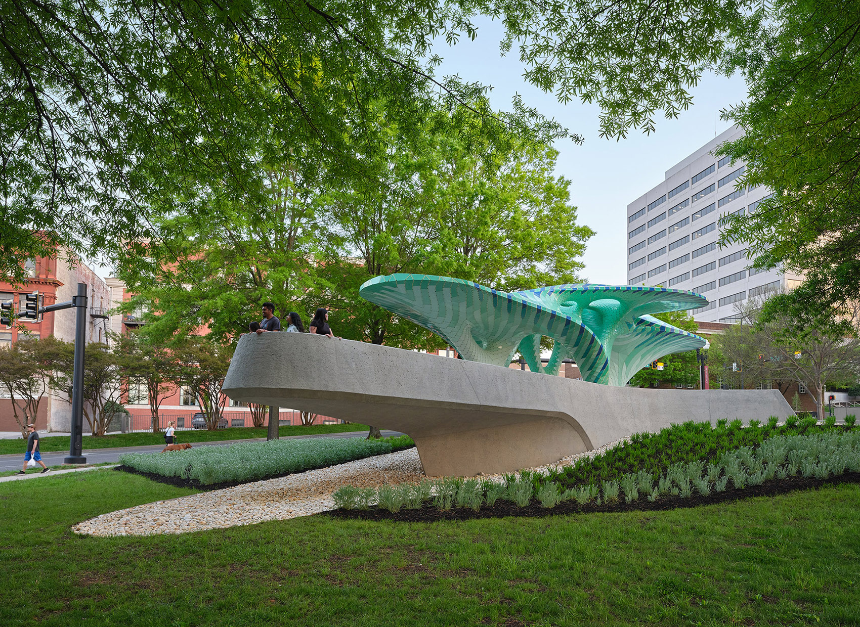 Pier 865公共艺术装置丨美国诺克斯维尔丨MARC FORNES,THEVERYMANY-9