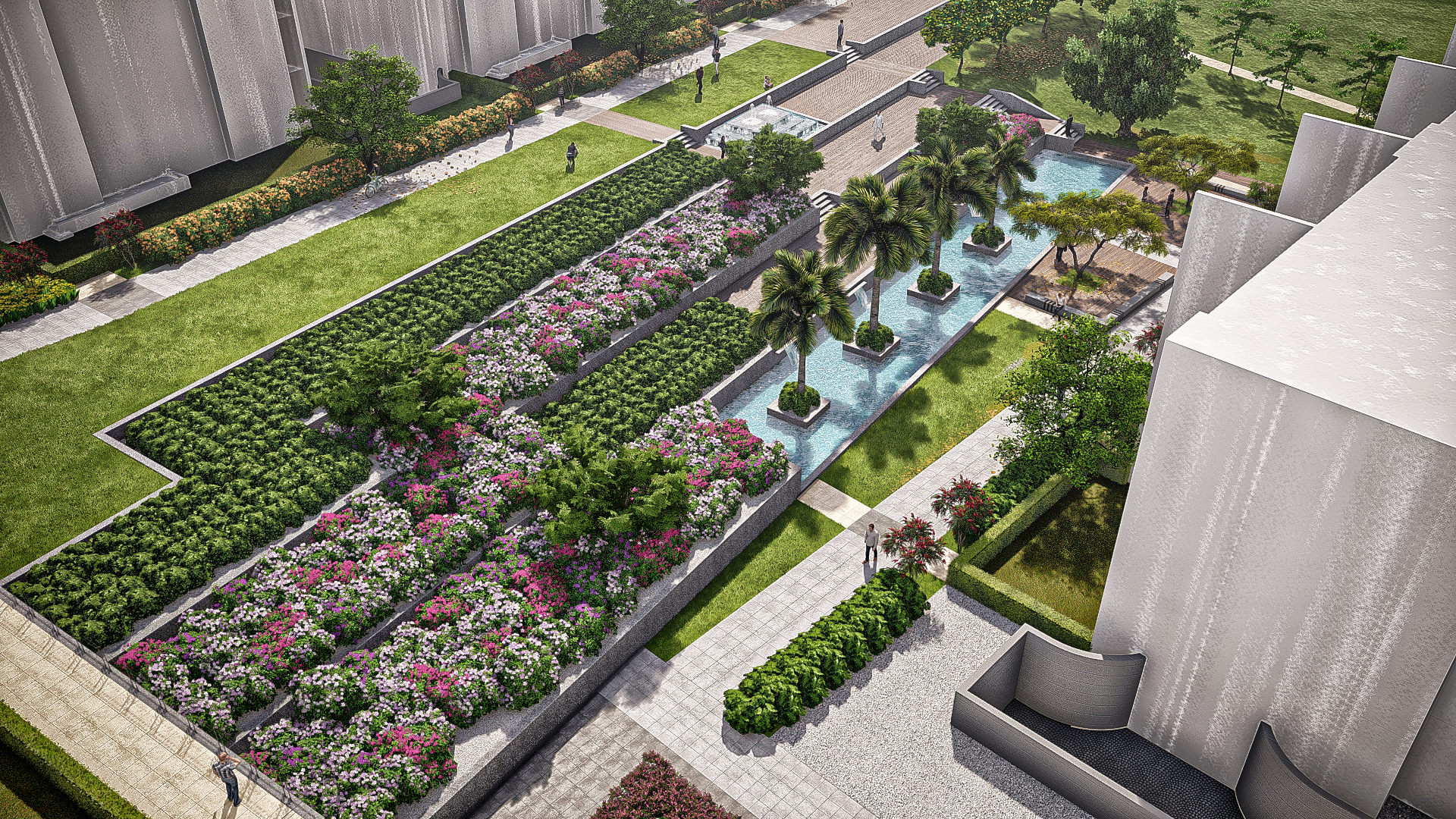 新开罗住宅小区口袋公园设计丨埃及开罗丨Salwa Maherez-23