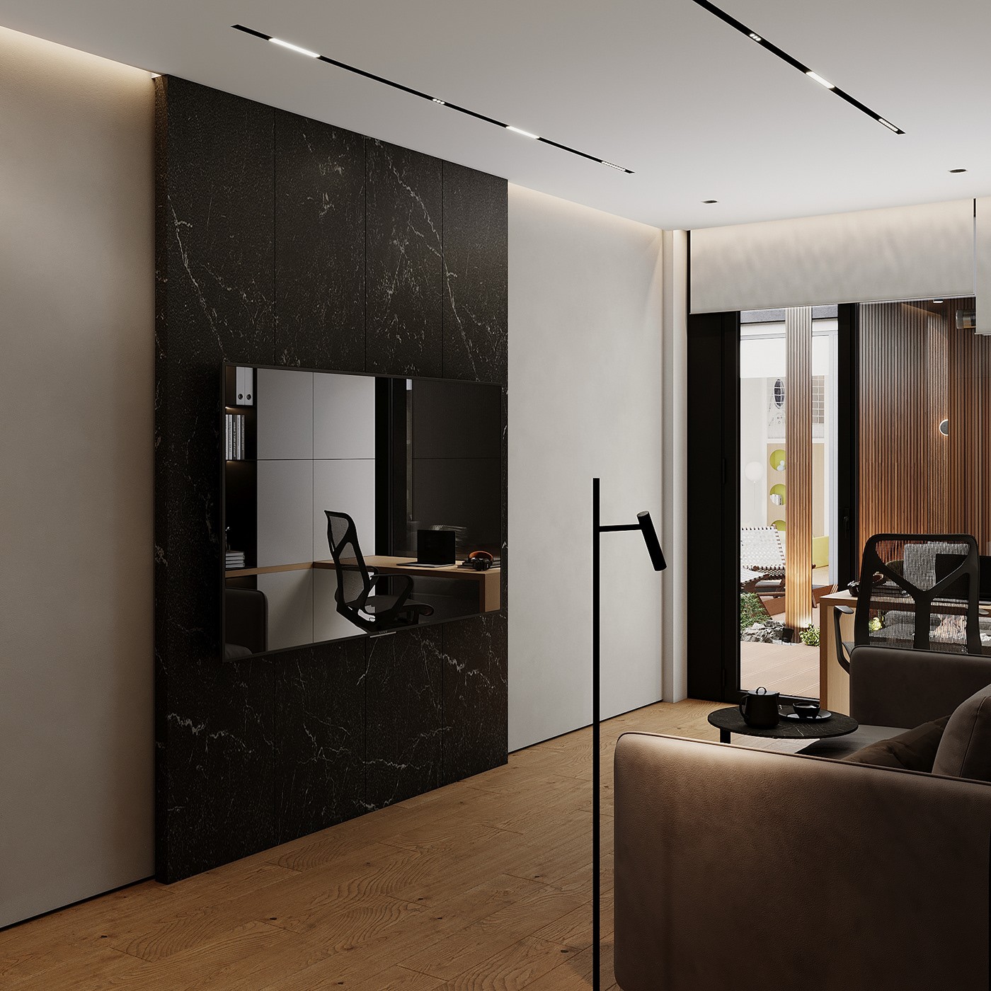 原木遇上黑白  暗黑轻奢也太耐看了-16