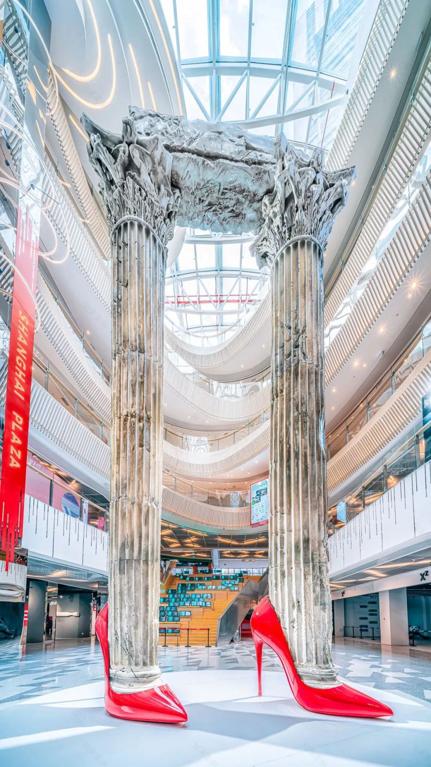 新楼揭幕 | 百年摩登淮海中路,WeWork上海广场惊艳亮相!-17