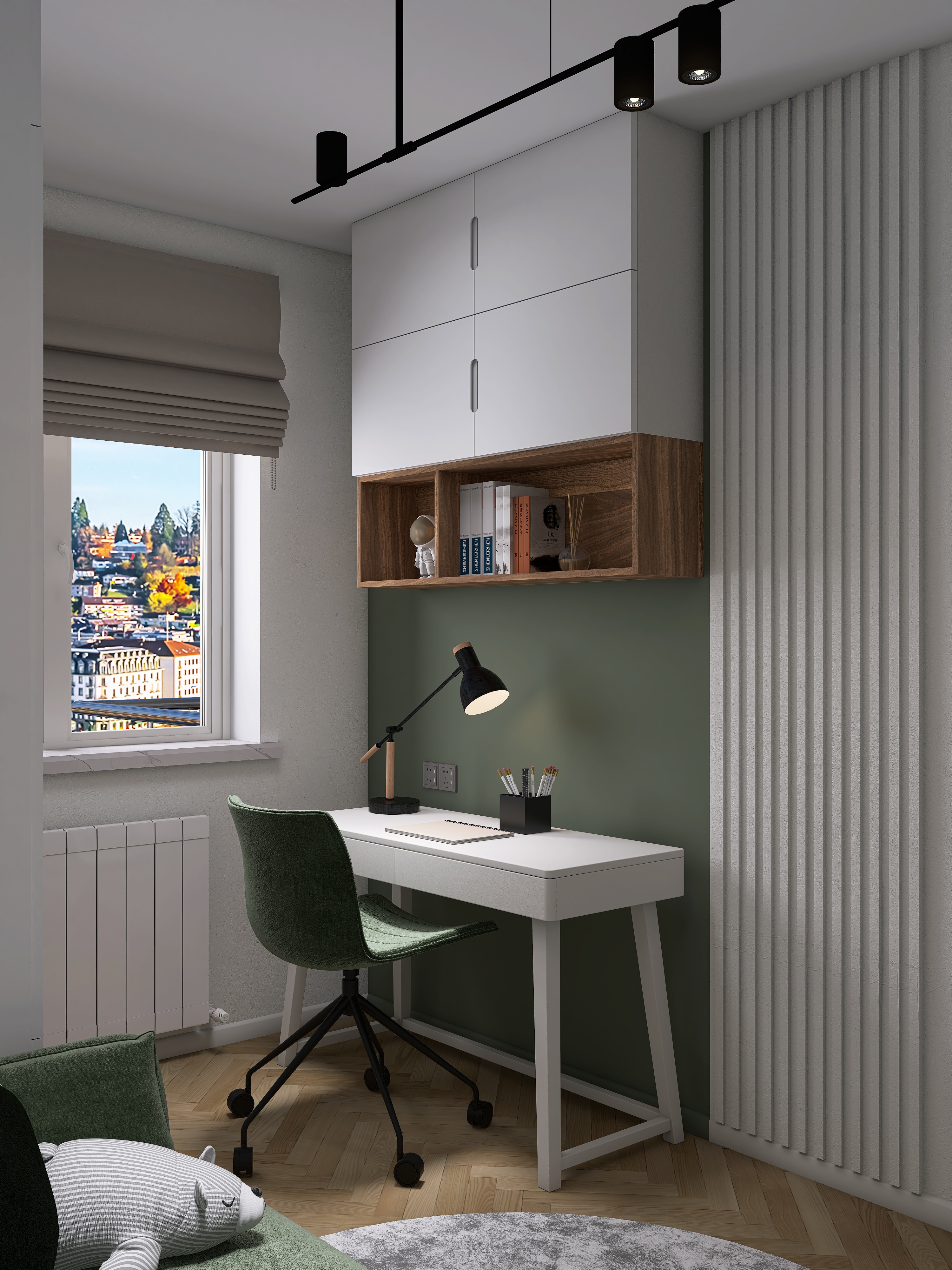 44平米出租公寓可视化设计丨波兰克拉科夫-7