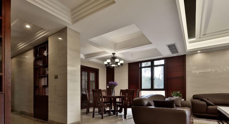 华润橡树湾现代中式别墅空间设计-11