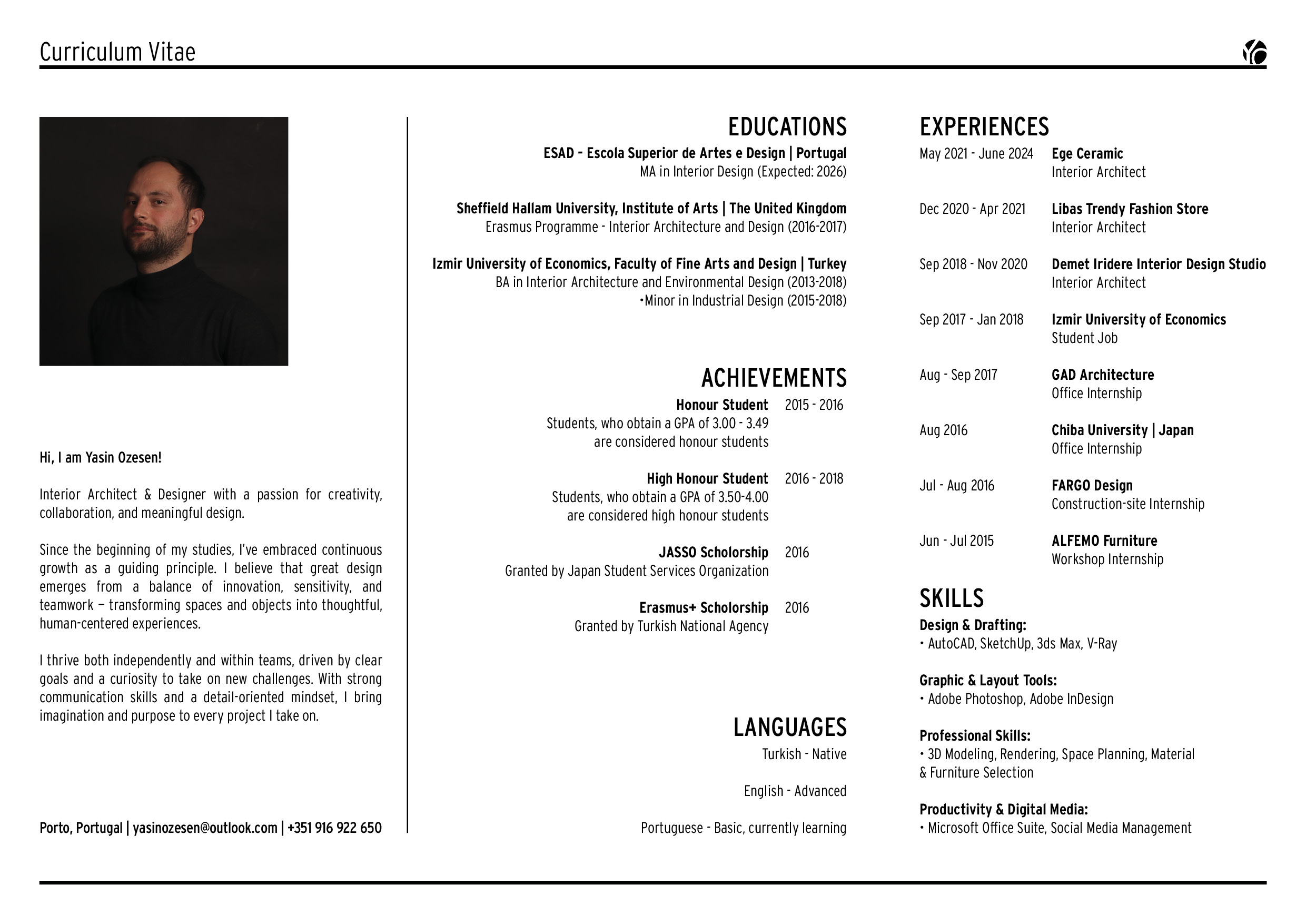 Selected Works | Yasin Ozesen-1