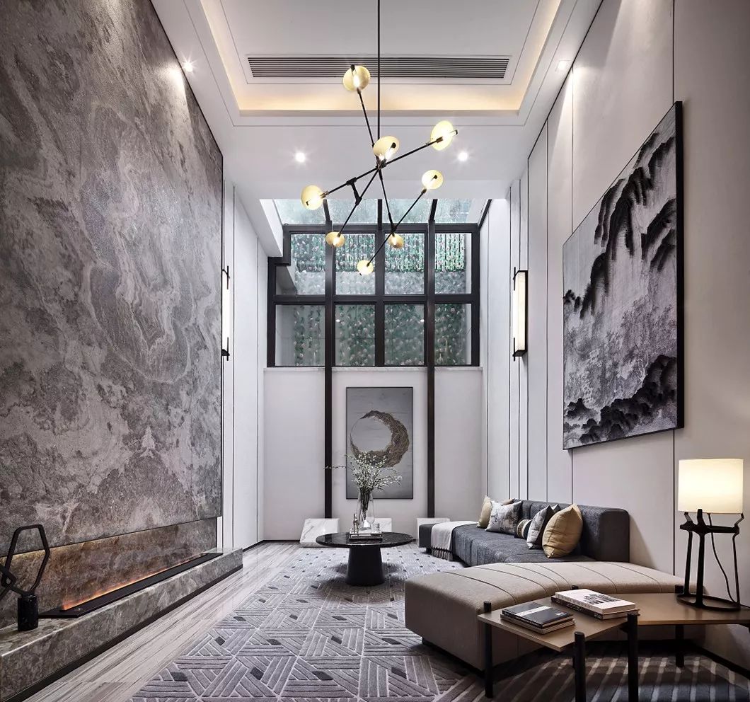 新中式装修风格 | 简约优雅，传统与现代完美结合-48