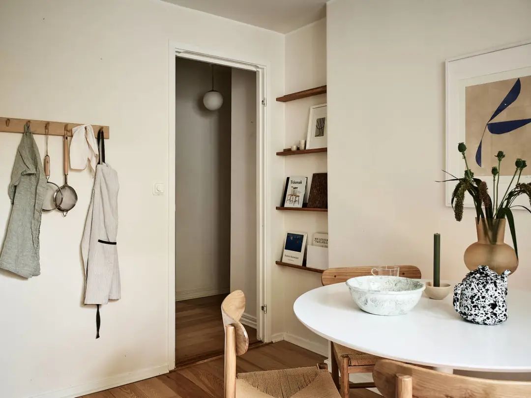 装修 灵感  同样是长走廊、暗卫，52㎡北欧一居毫无逼仄感-13