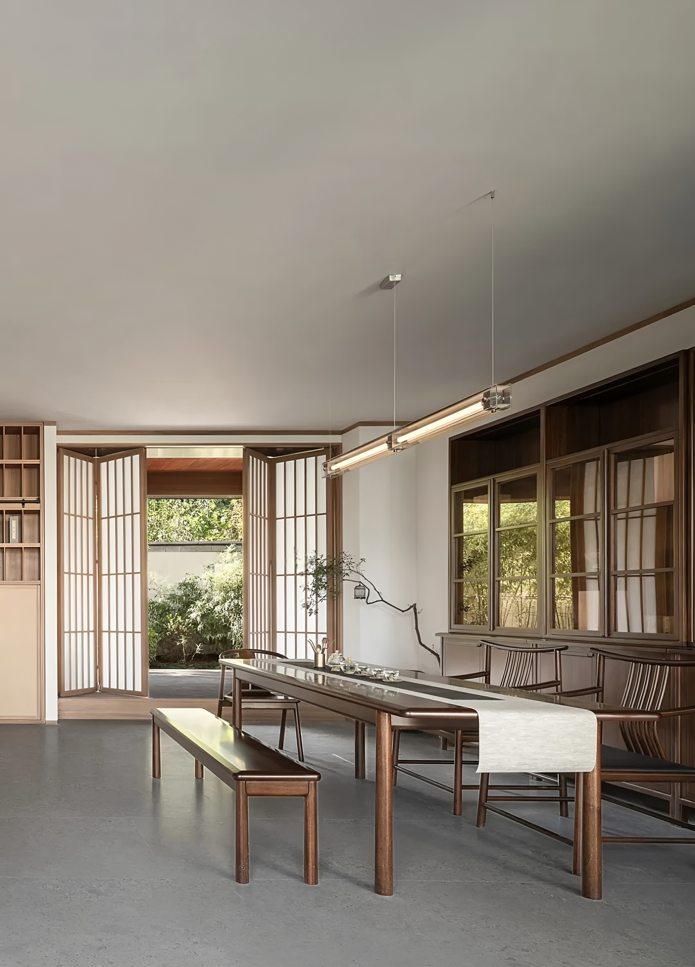 西安源木禅柚木展厅丨中国西安丨子俞空间设计-17