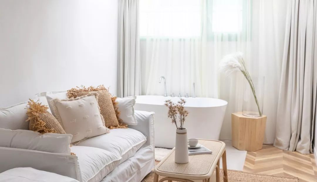 薄荷绿，泳池、星空房、落地窗、浴缸一个都不能少！-40