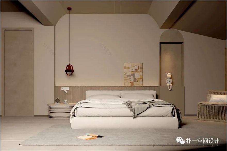 轻奢美式家居设计丨中国亳州丨朴一空间设计-36