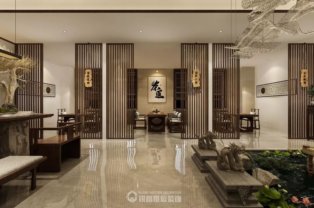 延安茶博馆 | 新中式禅意空间，体验茶道美学-8