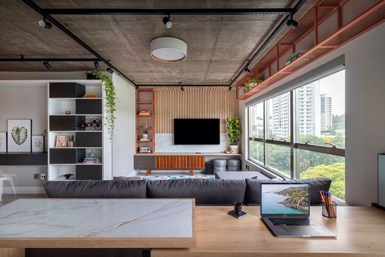 巴西圣保罗的现代舒适公寓设计-12