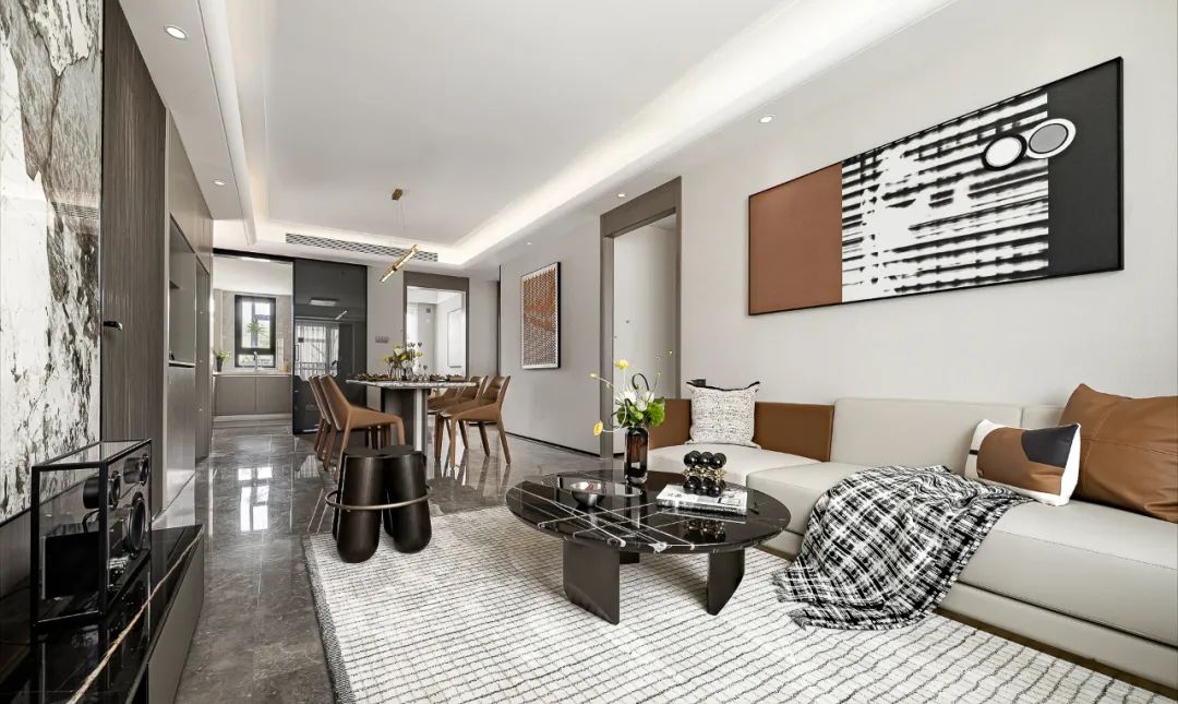 中海汇智里120户型样板间丨中国北京丨北京山禾金缘艺术设计股份有限公司-5