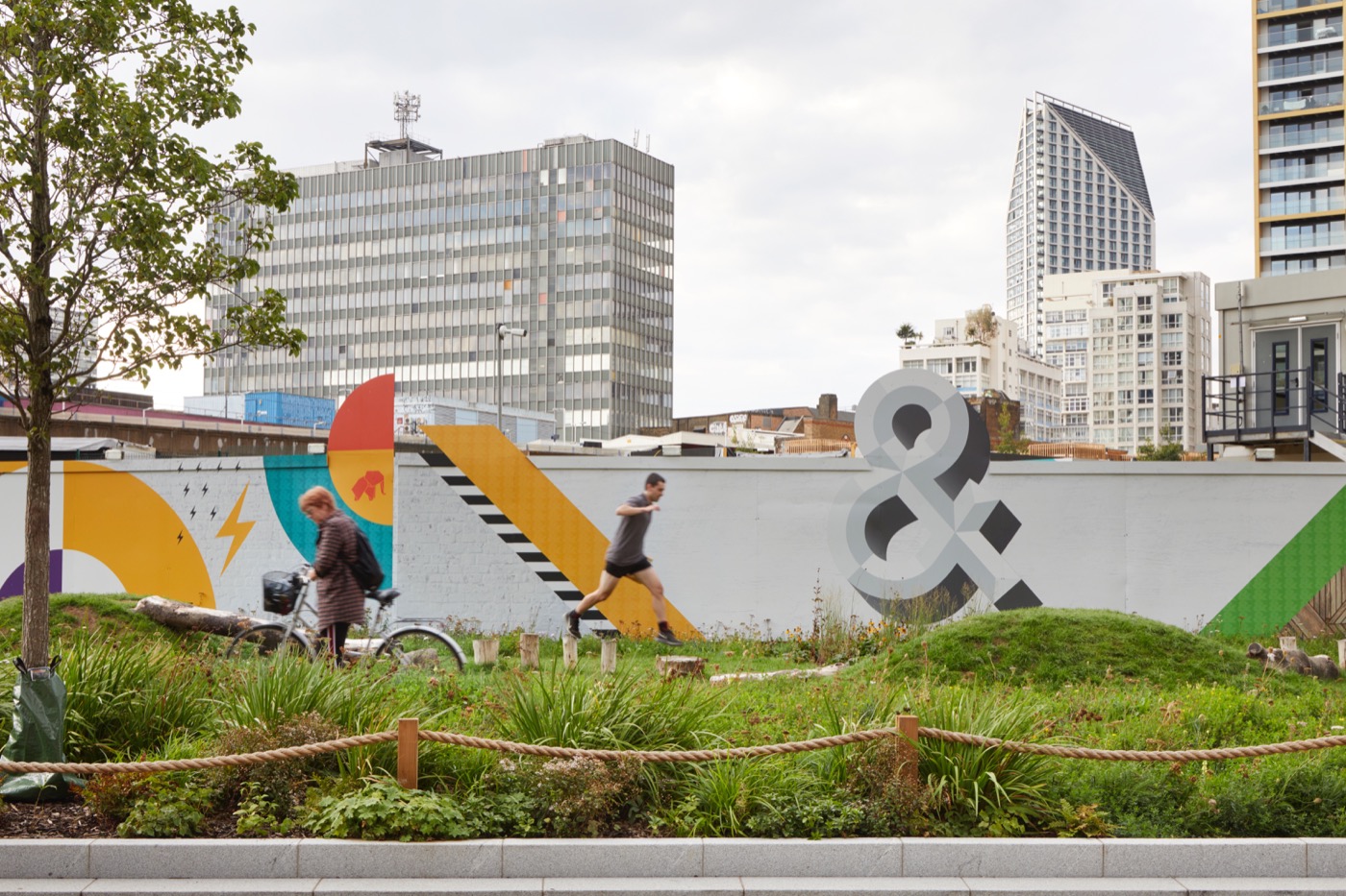 伦敦 Elephant Park 绿色空间重生 | Sayer Street 与 The Meadow-56