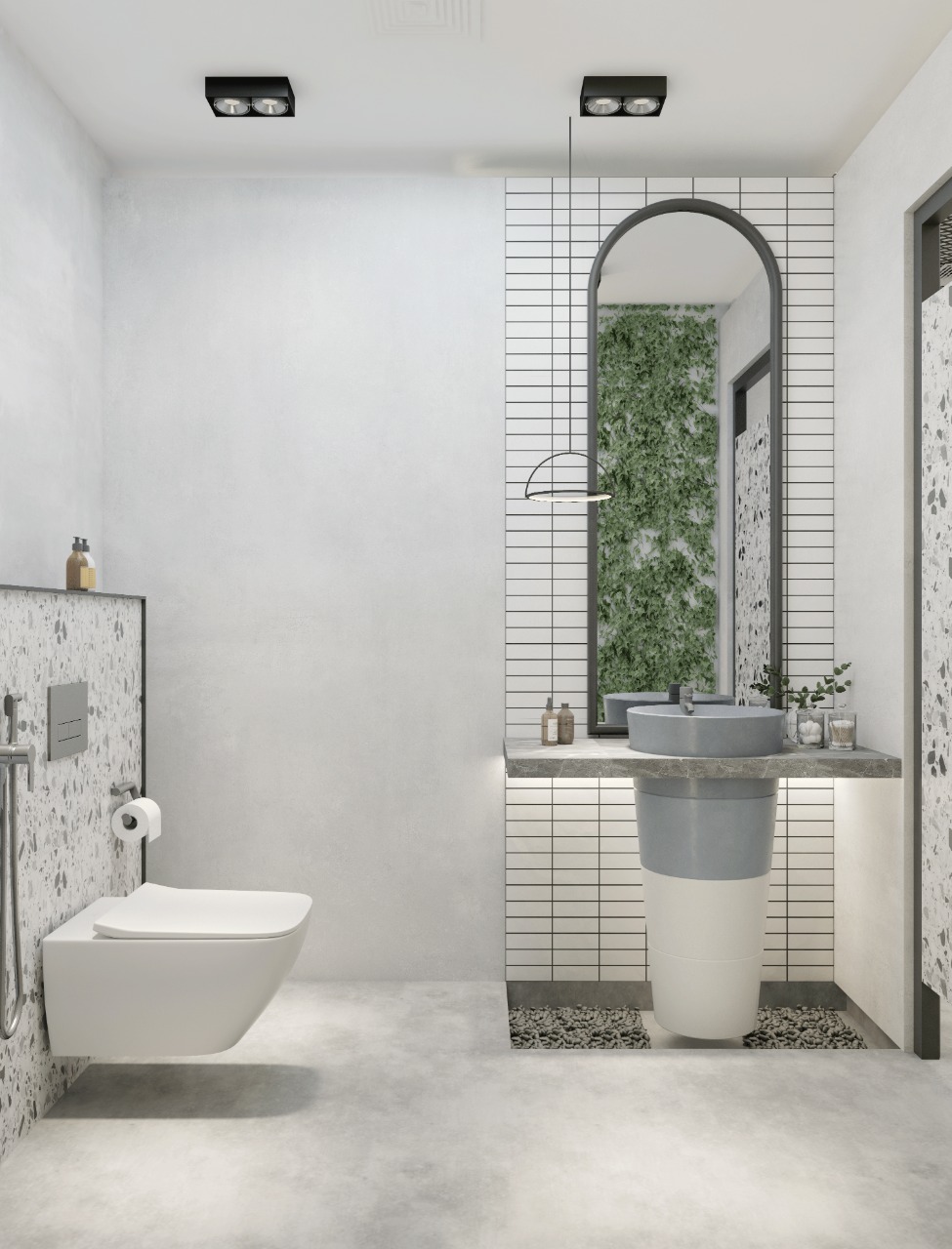 Office toilet industrial-3