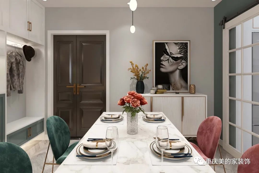 龙湖悠澜 142㎡莫兰迪色暖居，高级感与温馨并存-24