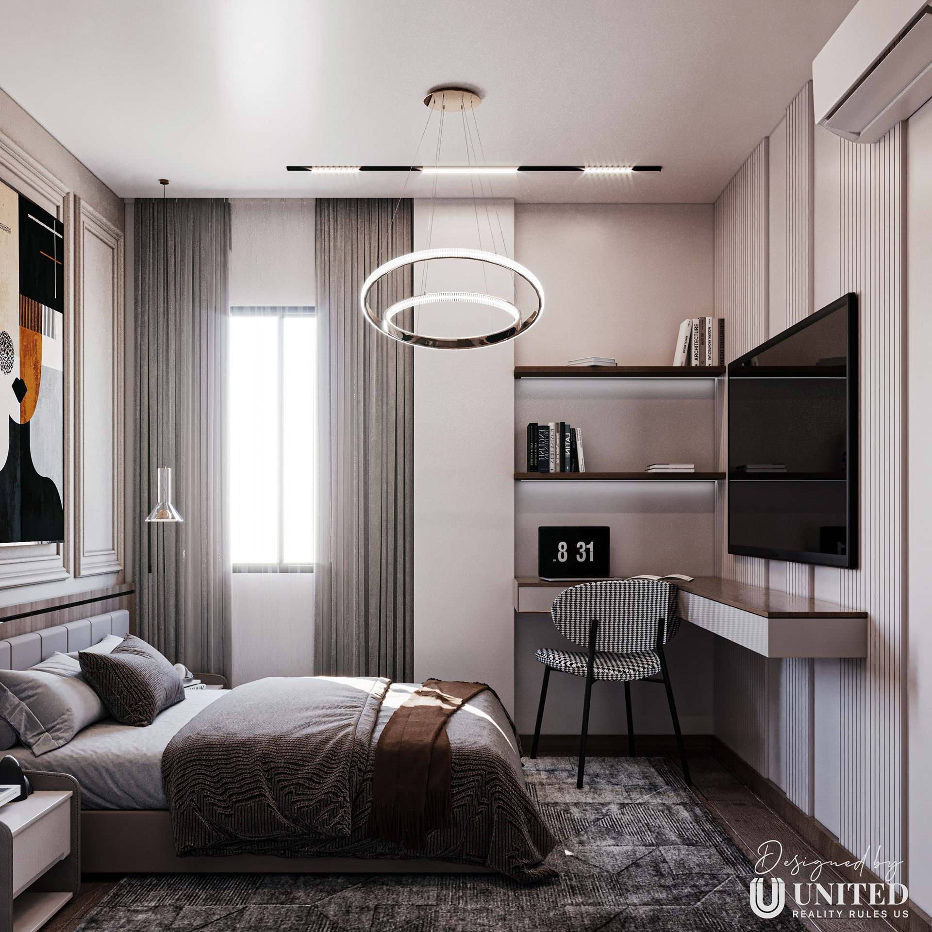 Neoclassic Apartment 室内设计丨埃及-33