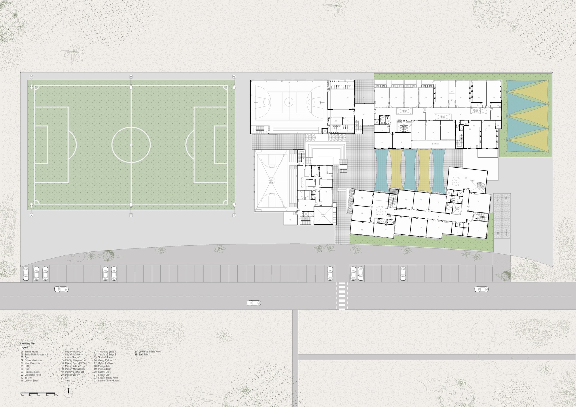 南景学校丨阿联酋迪拜丨R+D Studio-37
