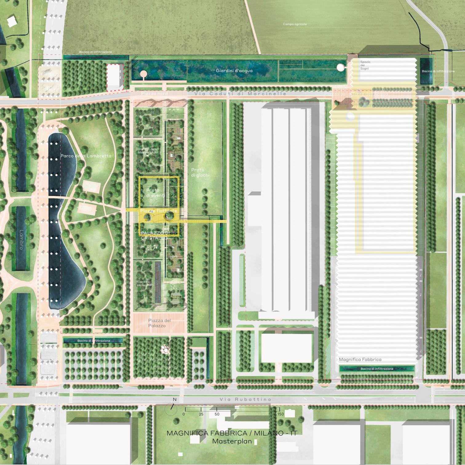 米兰“Magnifica Fabbrica”剧院建筑设计大赛获奖方案丨意大利米兰-20