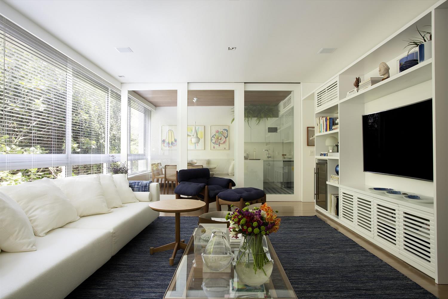 巴西里约热内卢 Ipanema 区 LA 公寓 · 玻璃与功能的完美融合-3