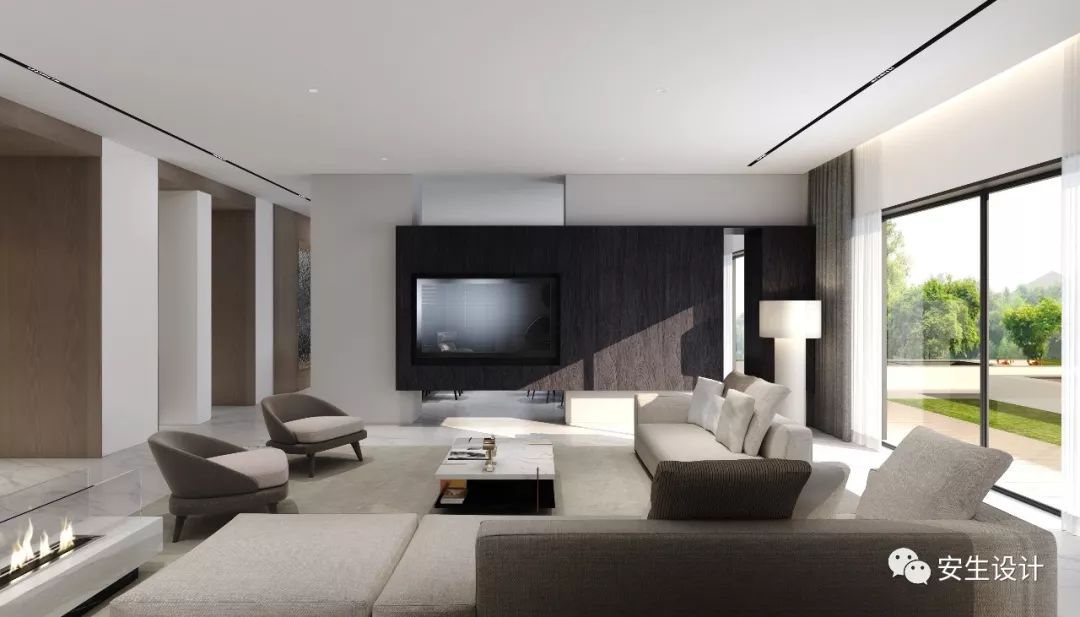 浙江柯桥 1000+㎡顶级现代别墅设计-17