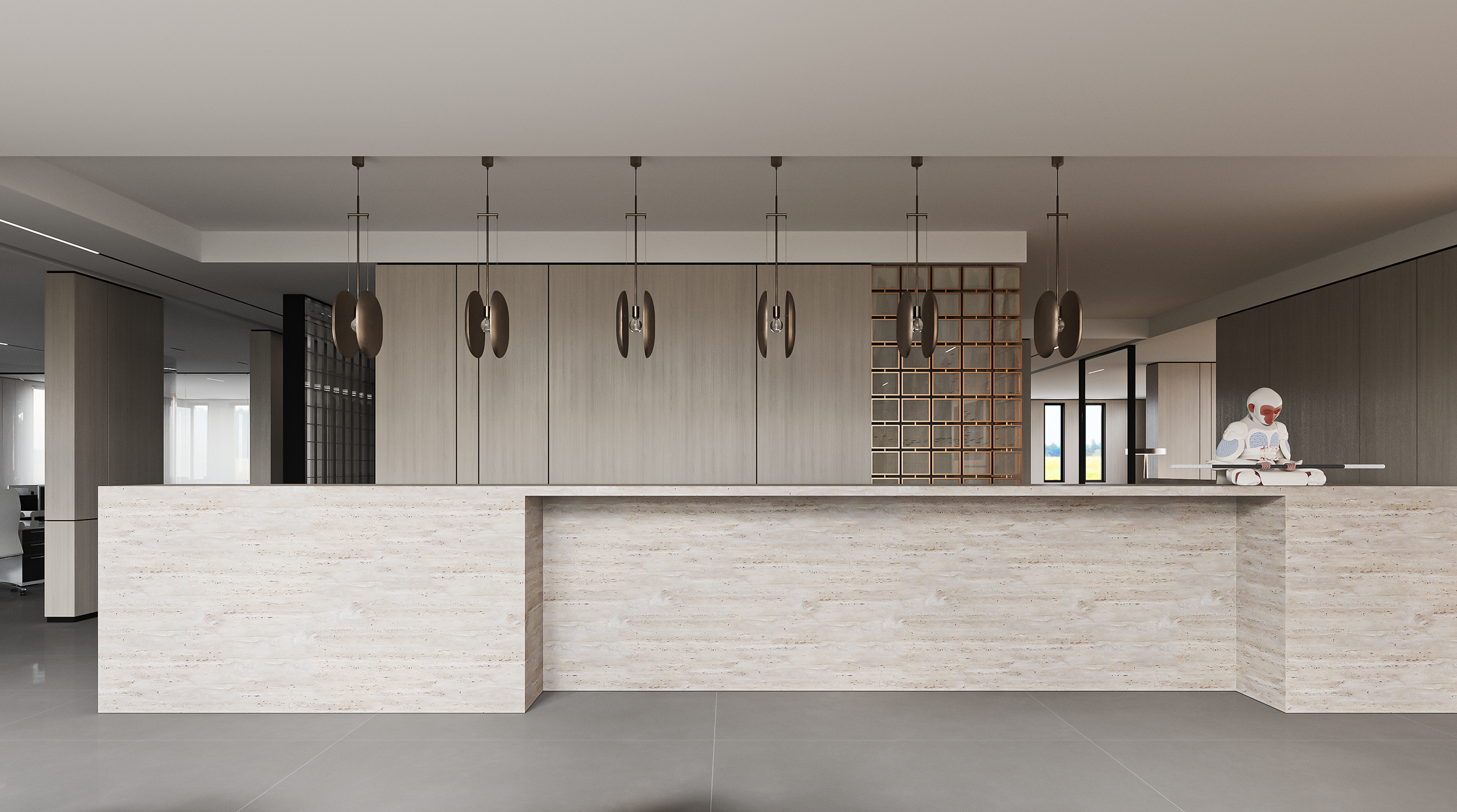 “治愈系”办公空间庭院设计丨图夫 x 金该-24