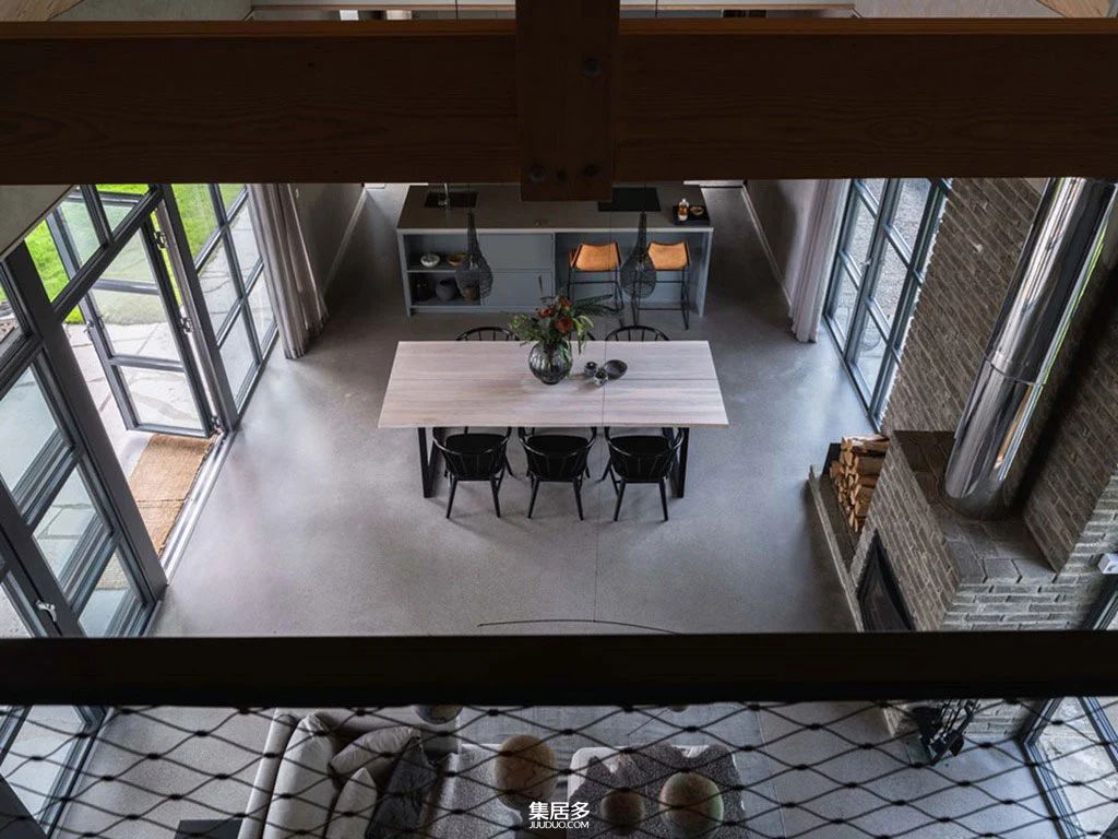 瑞典现代时尚谷仓式乡村小别墅-7