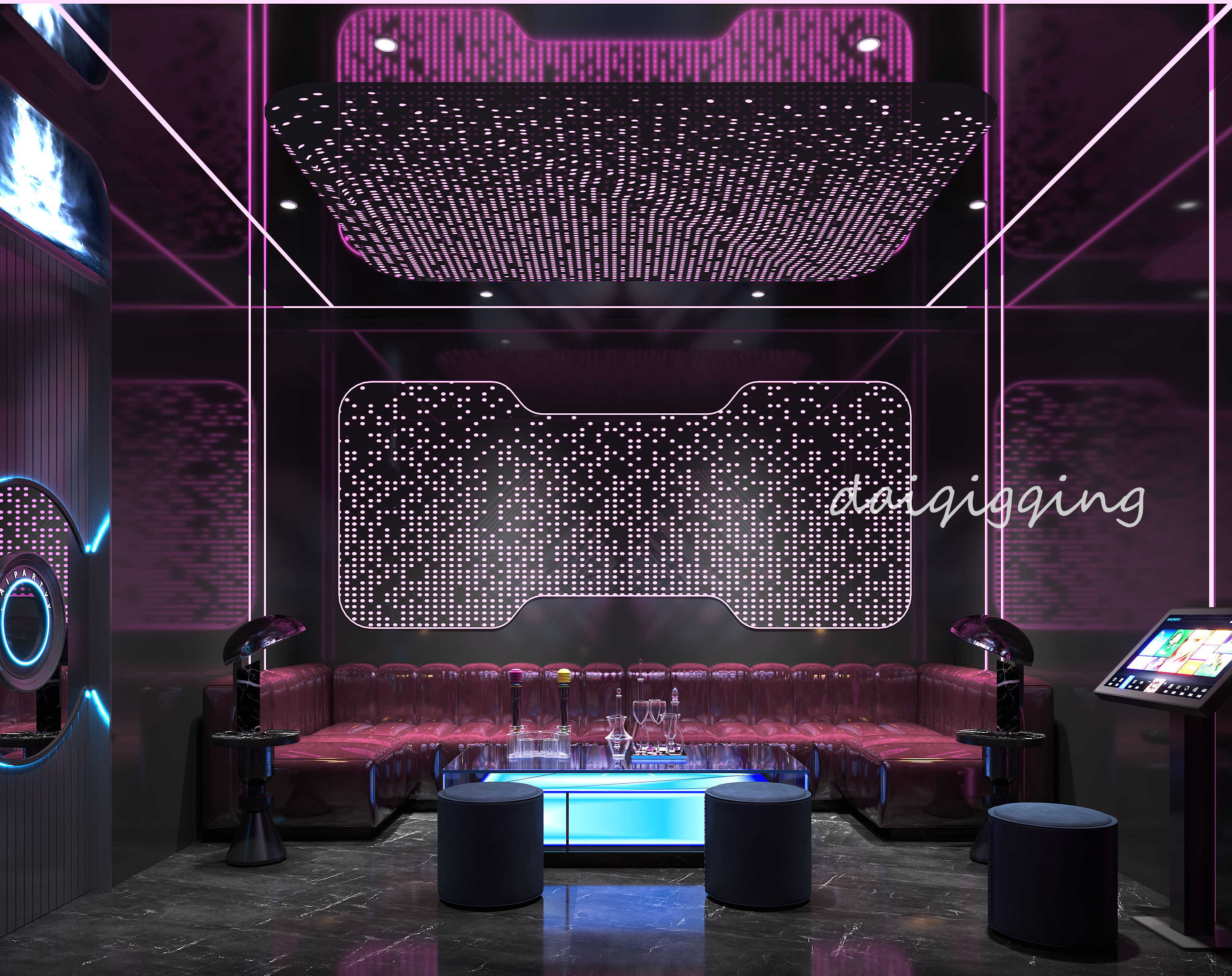 大型工装 KTV丨星夜传图-8