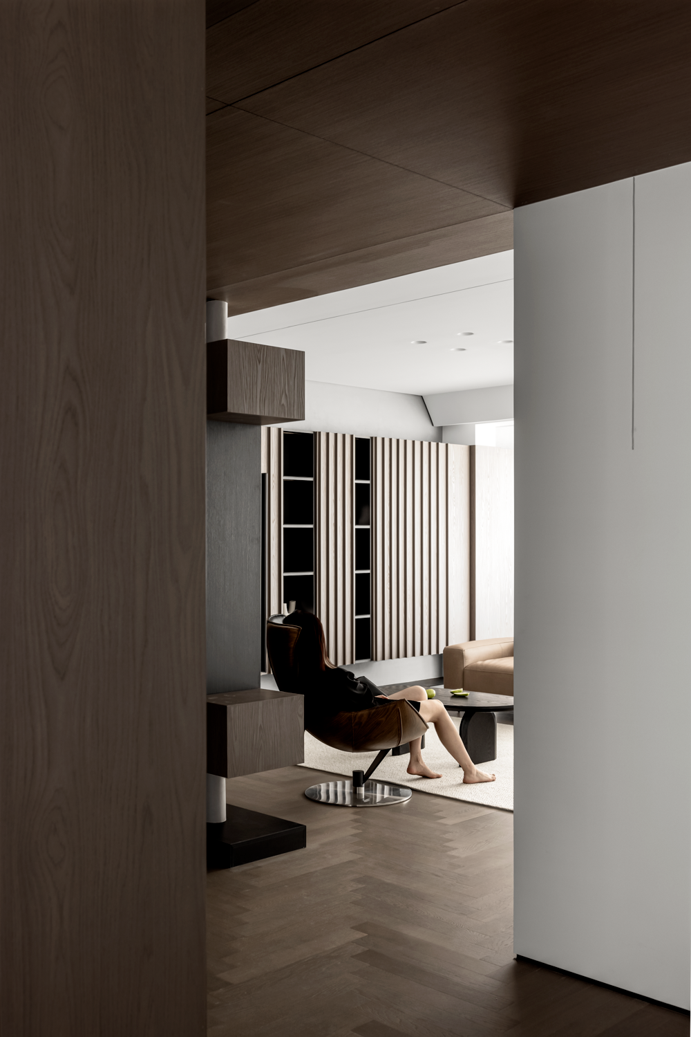 极简纯粹的 187㎡二人世界 · 杭州和家园三室两厅设计丨中国杭州丨菲拉设计-63