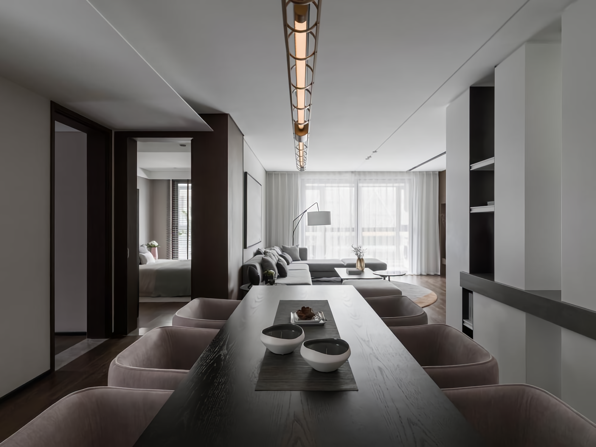 中国 | 亚新紫藤样板房180户型 | 居住空间 | 近境制作 | 唐忠汉-7