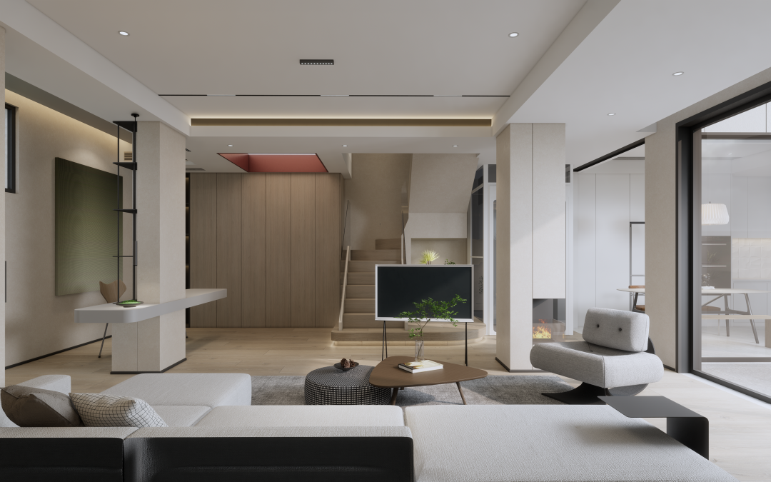 东莞公元九里简约高级院墅设计丨中国东莞丨DP设计-13