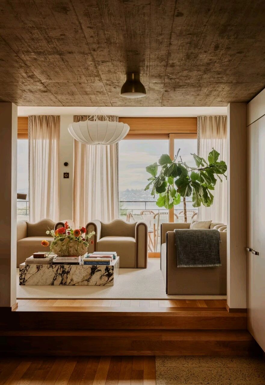 充满艺术感的家·湖畔公寓（Lakeview Apartment）丨瑞士日内瓦丨Omoro Studio-3