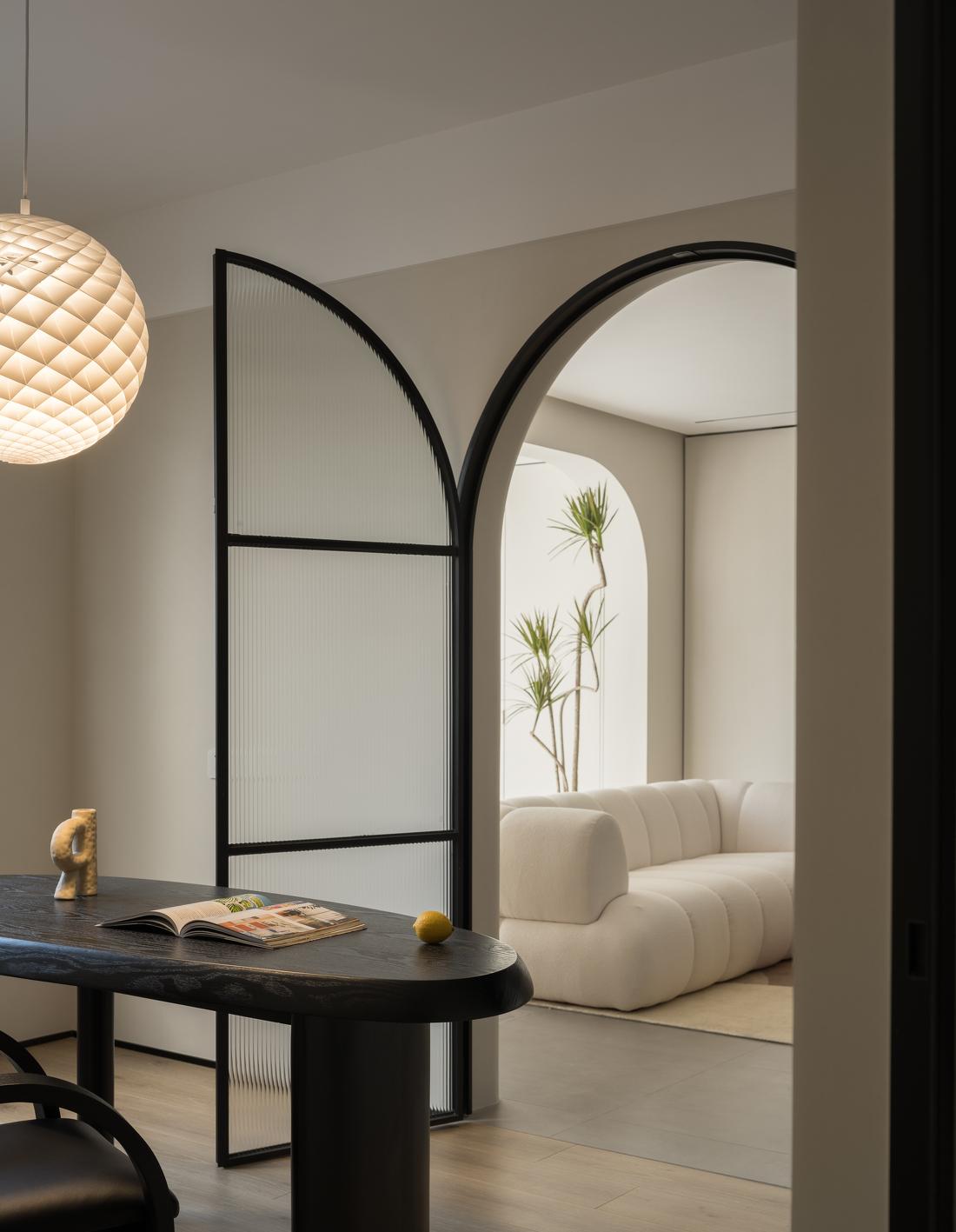 多曲线极简空间设计-42