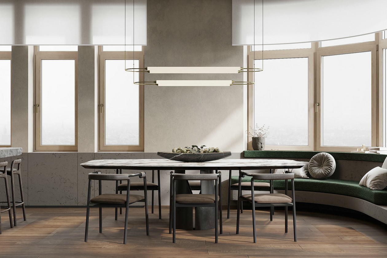 胡桃木搭配绿色，百搭色的时尚演绎-5