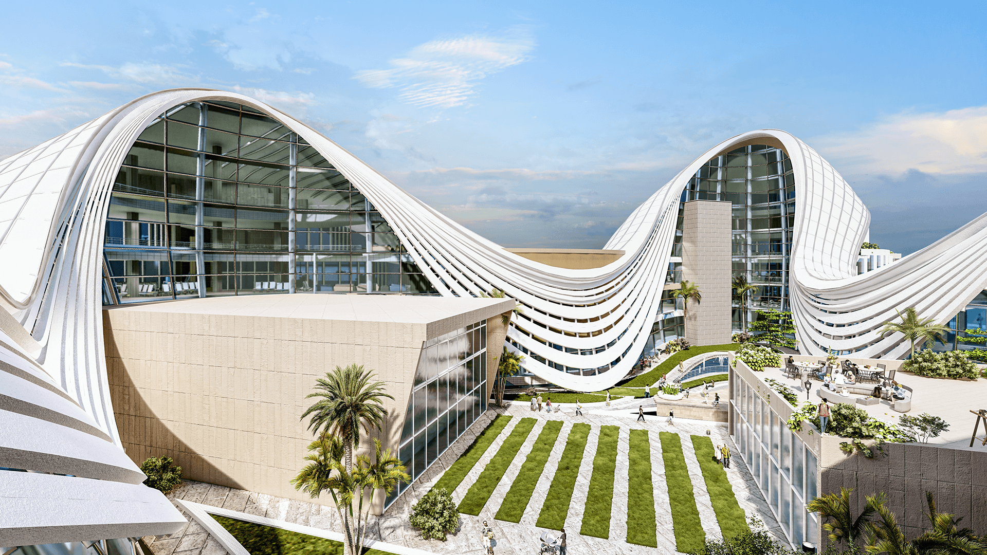 FLUA 冥想与健康中心丨开罗大学工程学院建筑系-67