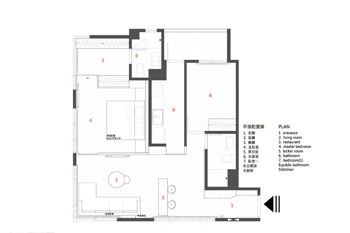 禅意空间 | 二三国际设计打造 66m²大理石禅风住宅-12