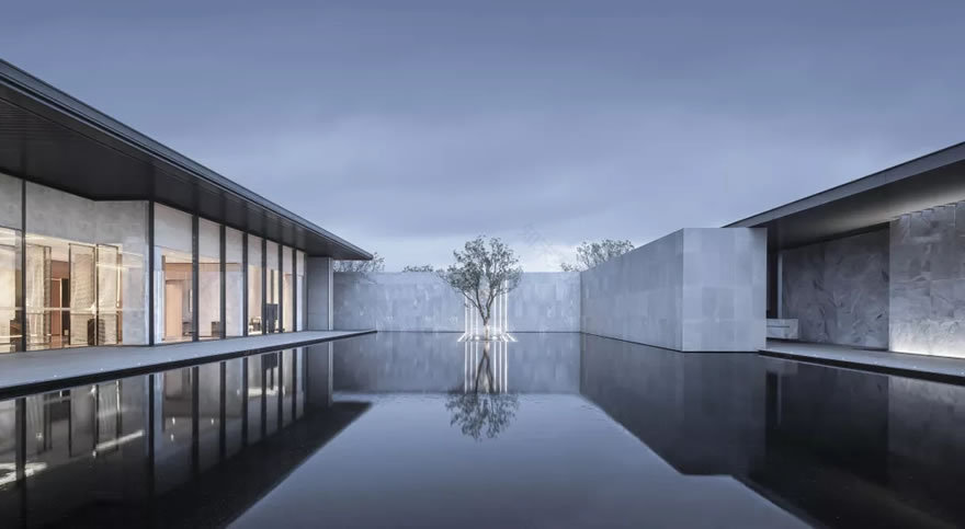 南昌融创玖玺台漂浮书院——现代极简与豫章文化的完美融合-60