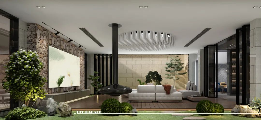 合肥现代简欧独栋别墅 | 休闲娱乐一体,打造温暖家居空间-16