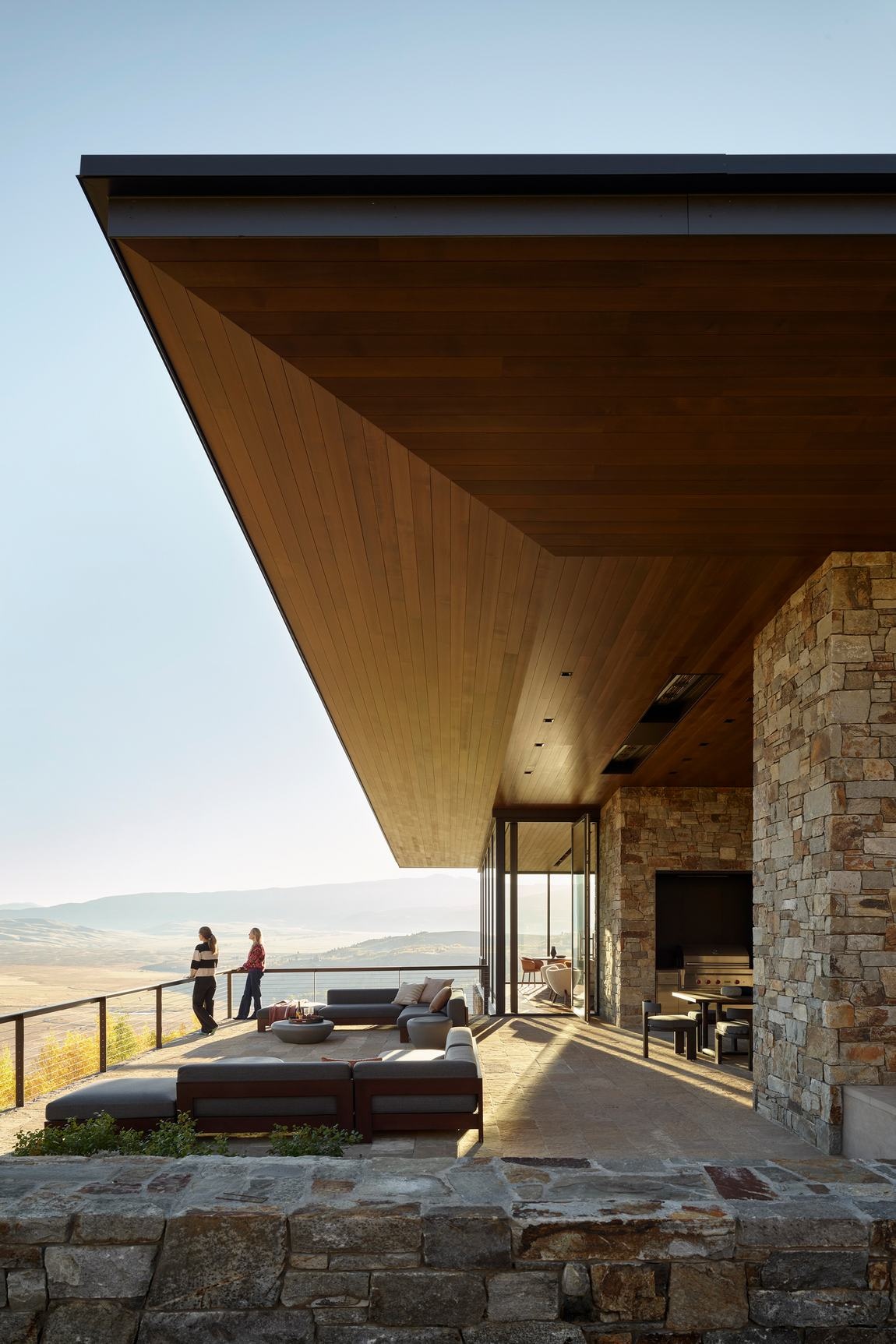 平静的自然建筑 · CLB Architects丨美国杰克逊-36